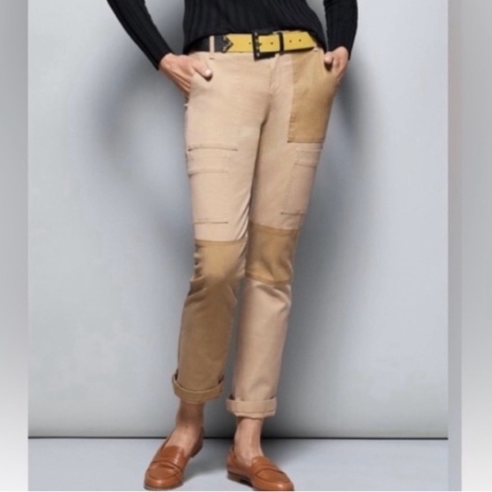 NWT Cabi 4510 Tan Beige Captain Pant Size 8